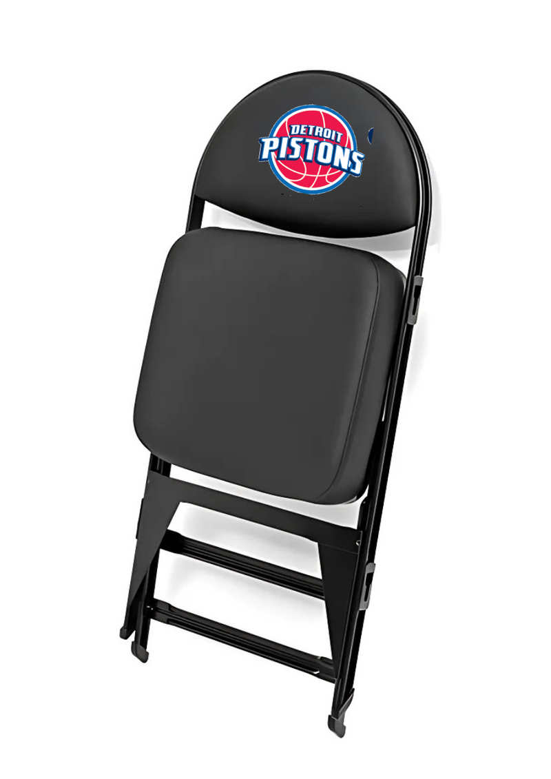 Detroit Pistons X-Frame Courtside Folding Chair