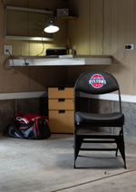 Detroit Pistons X-Frame Courtside Folding Chair