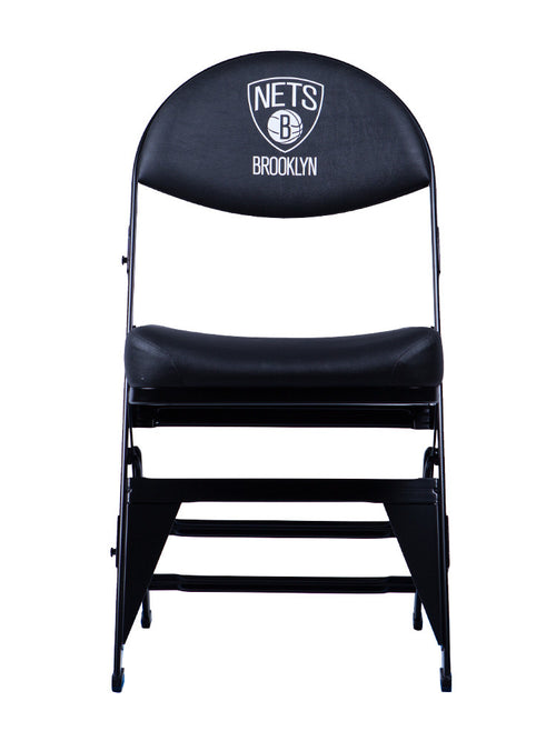 Brooklyn Nets X-Frame Courtside Folding Chair