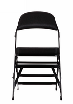 GS100 - Black Padded Folding Chair