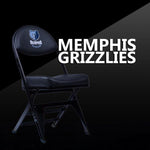 Memphis Grizzlies X-Frame Courtside Folding Chair