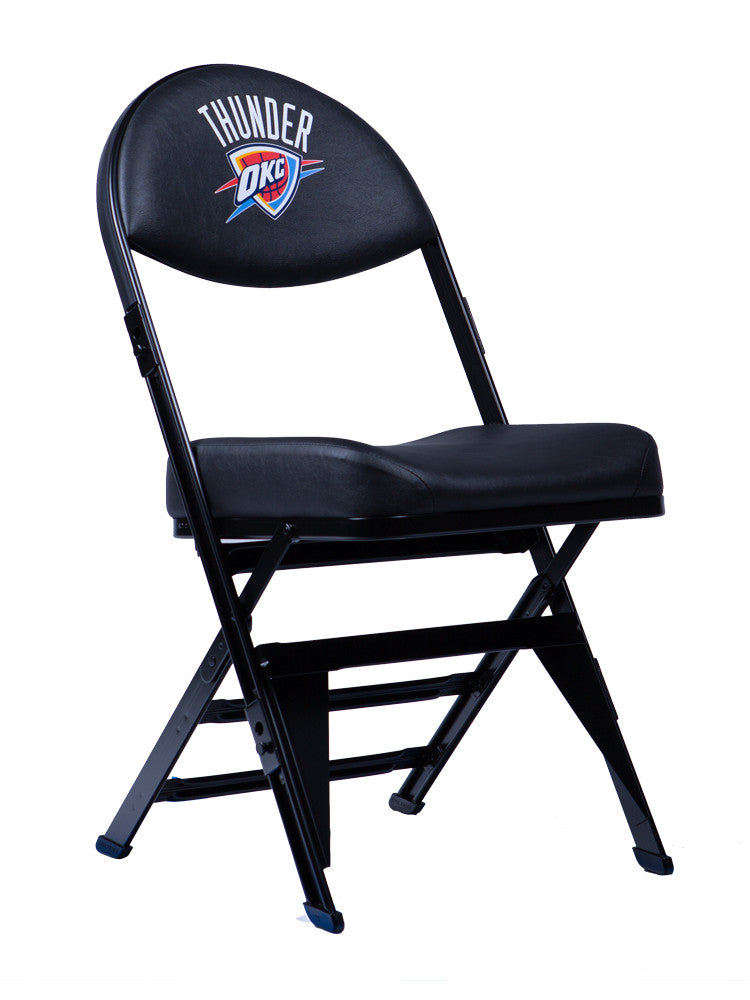Oklahoma City Thunder X-Frame Courtside Folding Chair