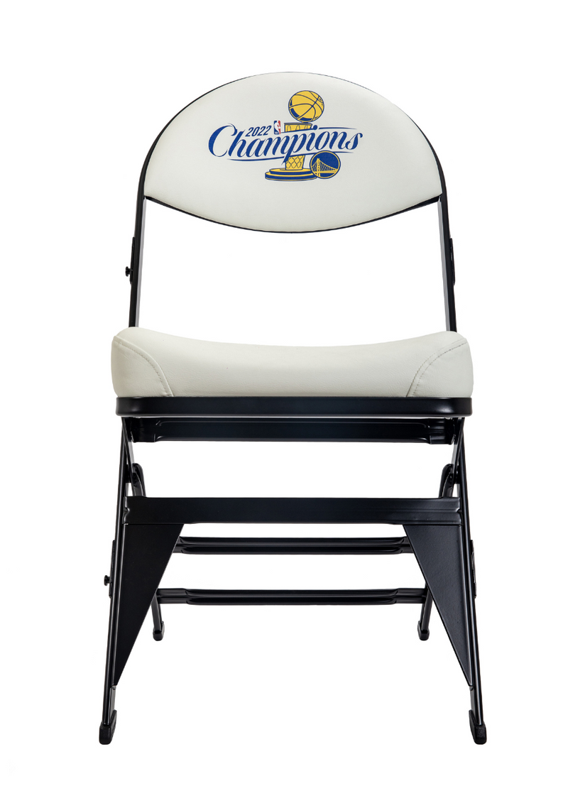 2022 NBA Championship Chair - Golden State Warriors (White)