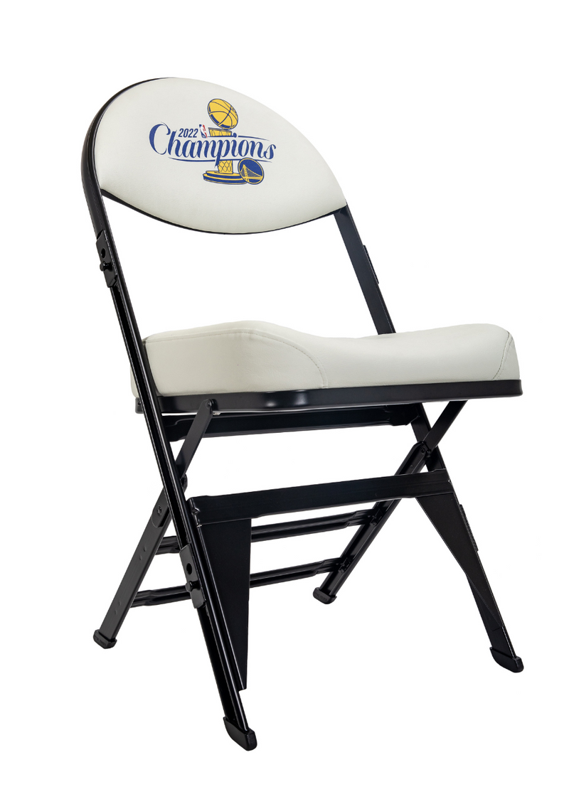 2022 NBA Championship Chair - Golden State Warriors (White)