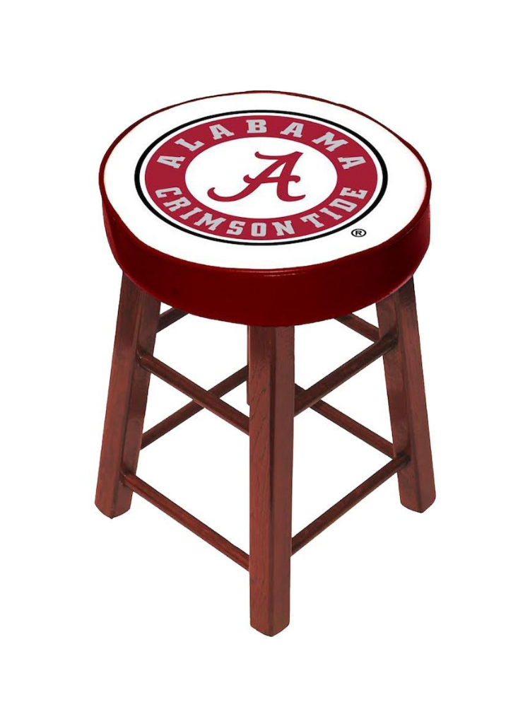 Alabama Crimson Tide Locker Room Stool