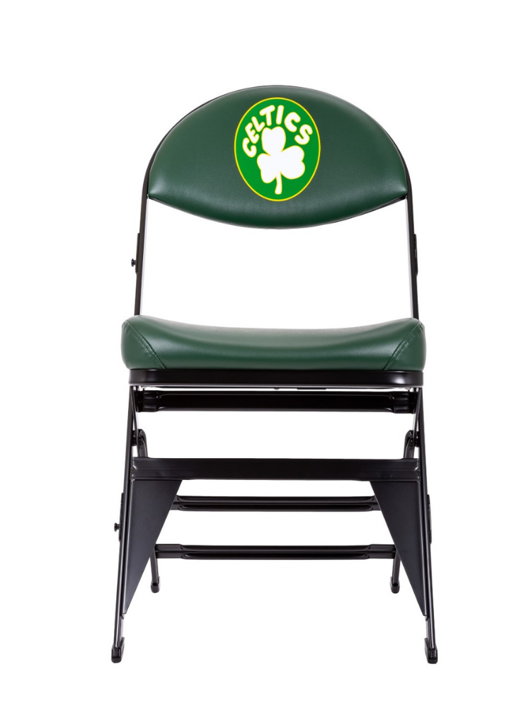 Boston Celtics Hardwood Classics NBA Logo chair - Dark Green