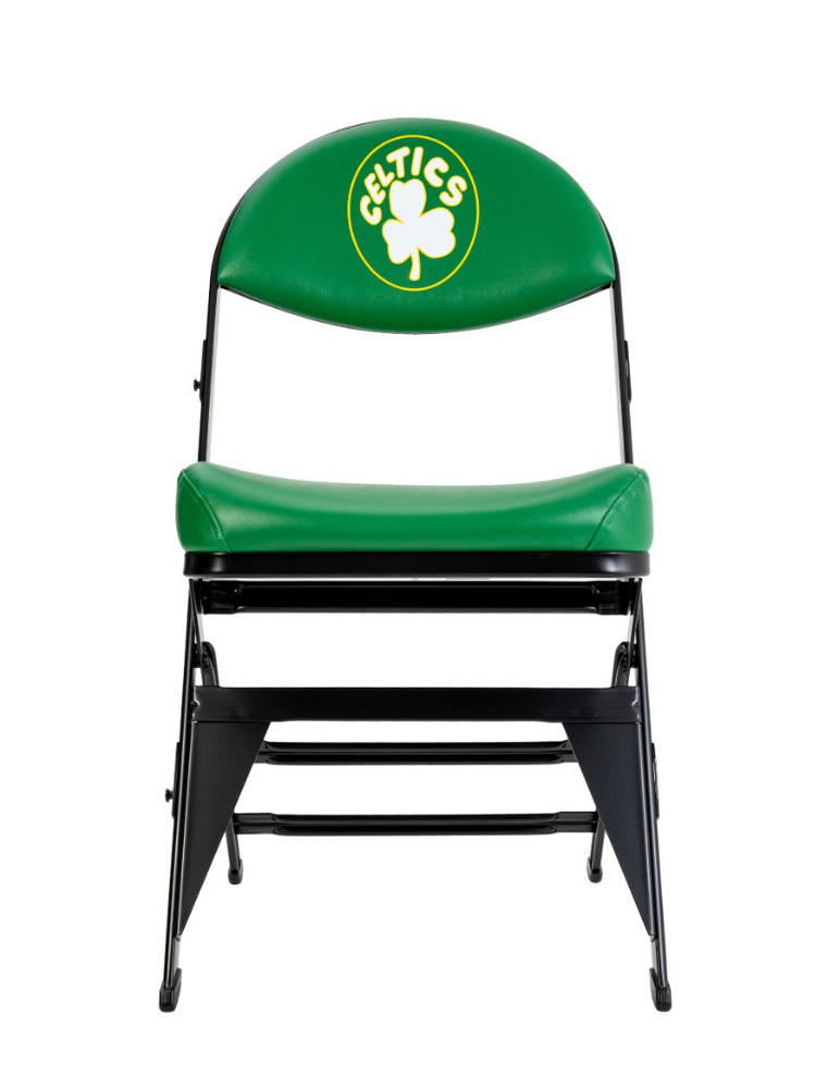 Boston Celtics Hardwood Classics NBA Logo chair - Celtic Green