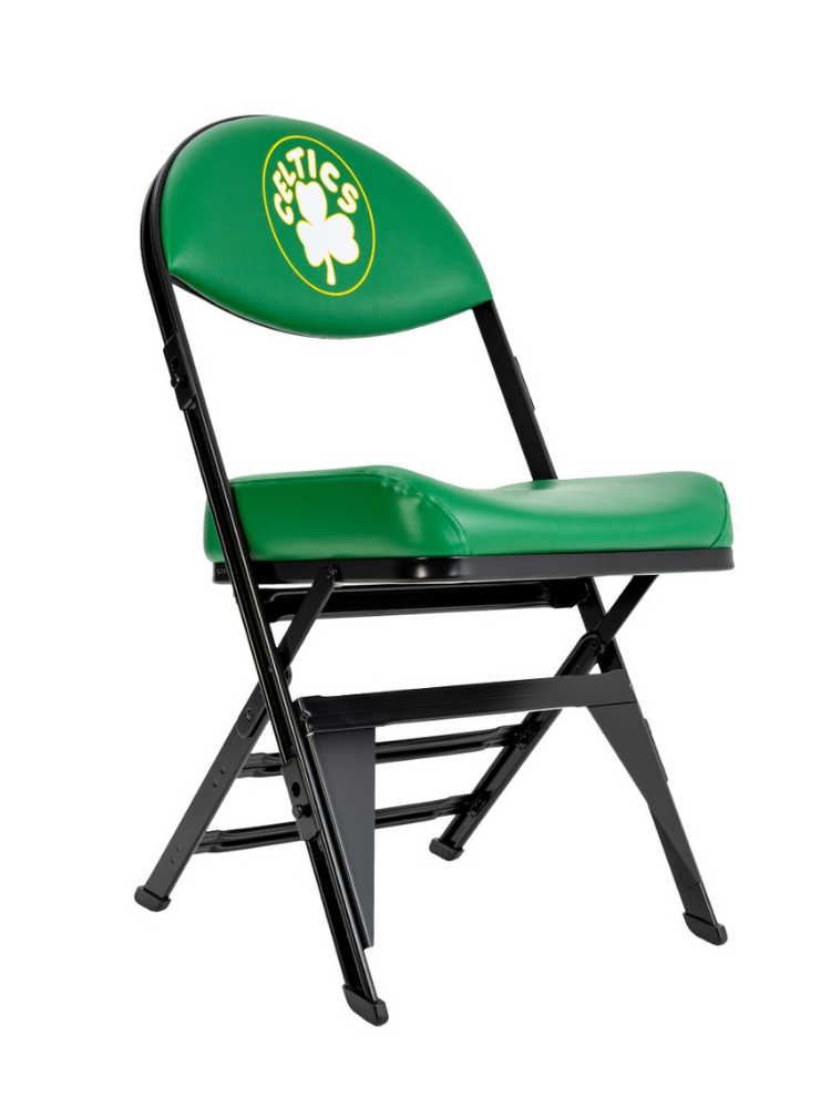 Boston Celtics Hardwood Classics NBA Logo chair - Celtic Green