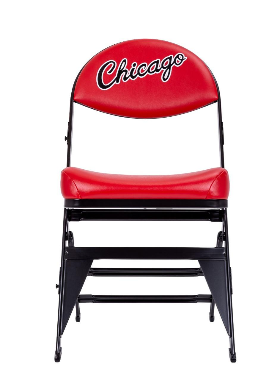 Chicago Bulls Hardwood Classics Retro Chair - Red
