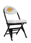 Los Angeles Lakers Hardwood Classics NBA Logo Chair - White