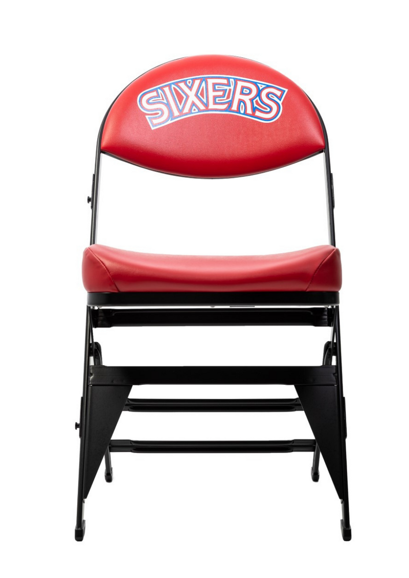 Philadelphia 76ers Hardwood Classics NBA Logo Chair