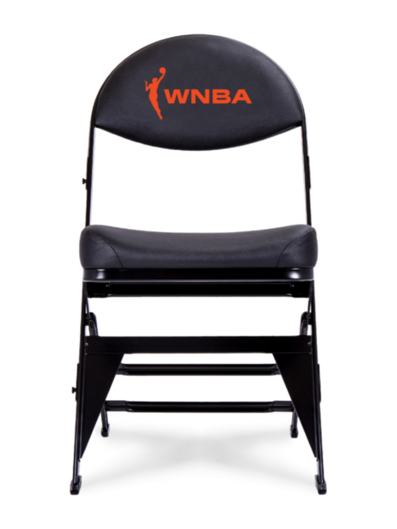 WNBA Logo X-Frame Courtside Folding Chair